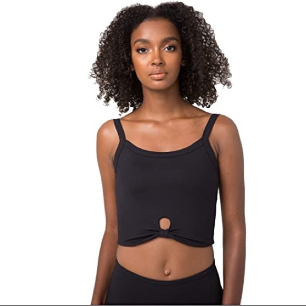 Year Of Ours Kendall Knot Front Bra Crop Top
